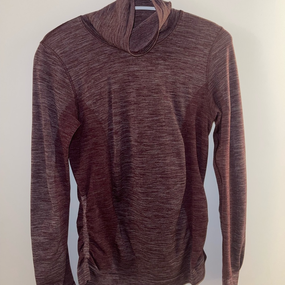 lululemon athletica Maroon Turtleneck Sweater